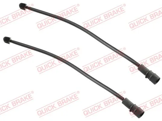 Warning Contact, brake pad wear